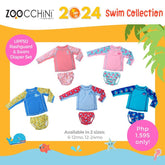 Zoocchini UPF50 Rashguard & Swim Diaper Set (Baby/Toddler) | The Nest Attachment Parenting Hub