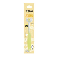 Nature to Nurture Tooth Explorers 3D Training Toothbrush 2y+ | The Nest Attachment Parenting Hub