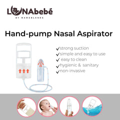 Lunabebe Hand-pump Nasal Aspirator | The Nest Attachment Parenting Hub