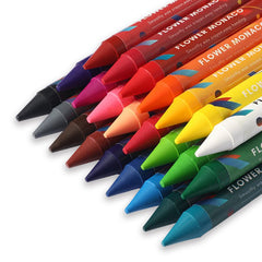 Flower Monaco Palm Crayons