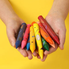 Flower Monaco Palm Crayons