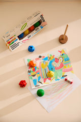 Flower Monaco Tactile Crayons for Kids