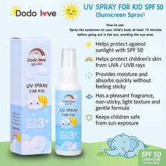 Dodo Love UV Sunscreen Spray 45ml 3y+