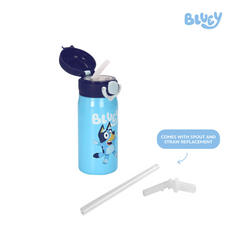 Totsafe Bluey Kids Stainless Steel insulated Sippy Bottle 350ml