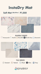 Kyubey Instadry Soft Mat Tile Series
