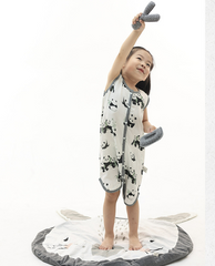 Ann & Dan Sleeveless Onesie Romper