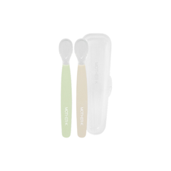 Mother-K Silicone Baby Spoon Set 4m+