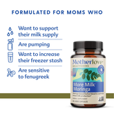 Motherlove More Milk Moringa Capsule 60s