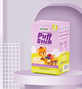 Natufoodies Organic Multigrain Puff Stick Dragon Fruit & Blueberry