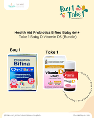 Probiotics Buy 1 Bifina Baby 6m+ - Take 1 Baby D Vitamin D3