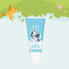 Nature to Nurture Toothpaste Toddler Fluoride Gel Toothpaste Blue (6 Months-2 Years Old)
