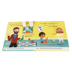 Campbell Big Steps Interactive Board Book: We Can Get Dressed