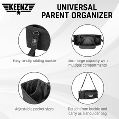 Keenz Deluxe Parent Organizer | The Nest Attachment Parenting Hub