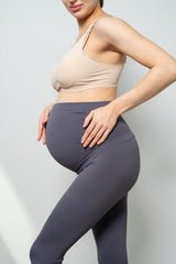 Mooimom Essential Belly Cover Maternity Legging (Long)