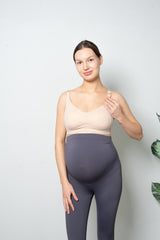 Mooimom Essential Belly Cover Maternity Legging (Long)