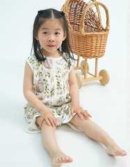 Ann & Dan Sleeveless Onesie Romper