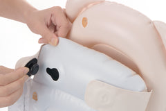 Richell Inflatable Soft Baby Bath Step Up