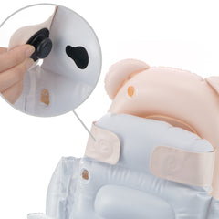 Richell Inflatable Soft Baby Bath Step Up