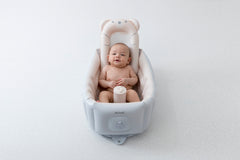 Richell Inflatable Soft Baby Bath Step Up
