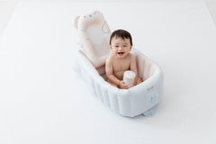 Richell Inflatable Soft Baby Bath Step Up