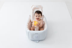 Richell Inflatable Soft Baby Bath Step Up