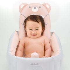 Richell Inflatable Soft Baby Bath Step Up