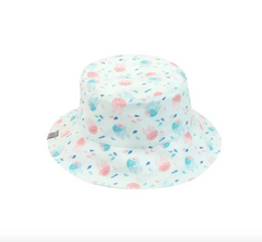 FlapJackKids UPF50 Reversible Sunhats- Dolphin / Jellyfish