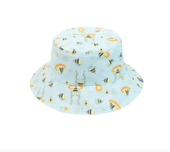 FlapJackKids UPF50 Reversible Sunhats- Bees