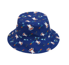 FlapJackKids UPF50 Reversible Sunhats- Animal Superhero