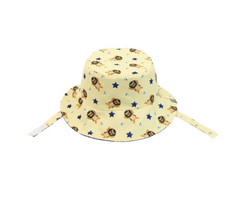 FlapJackKids UPF50 Reversible Sunhats- Animal Superhero