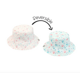 FlapJackKids UPF50 Reversible Sunhats- Dolphin / Jellyfish