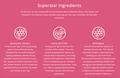 Wild Ferns Essentials - Manukha Honey Lip Balm - 2 pack (4.2g each)