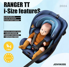 Jovikids Ranger TT 360° Swivel i-Size Car Seat 40-150cm