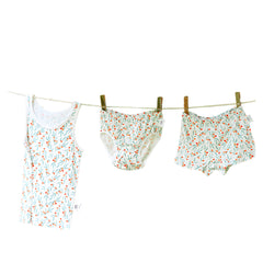 Ann & Dan 3-PC Baby Underwear Sando Shorts Set
