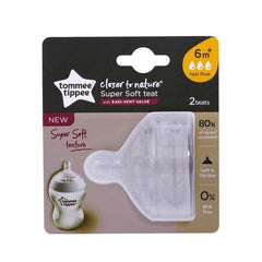 Tommee Tippee Closer To Nature Super Soft Teat | The Nest Attachment Parenting Hub