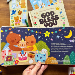 Hello 2 Kid God Bless You Board Book