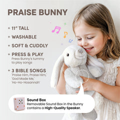 Hello 2 Kids Praise Bunny Gift Set