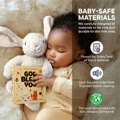 Hello 2 Kids Praise Bunny Gift Set