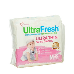 UltraFresh - Ultra Thin Taped Diapers 30s