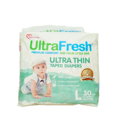 UltraFresh - Ultra Thin Taped Diapers 30s