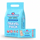 Kleenfant Wipes Travel Pack of 6