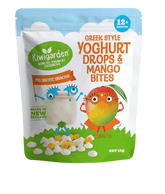 Kiwigarden Greek Style Yoghurt Drops & Mango Bites 14g | The Nest Attachment Parenting Hub