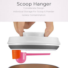 Ankou Food Container Round with Scoop | The Nest Attachment Parenting Hub