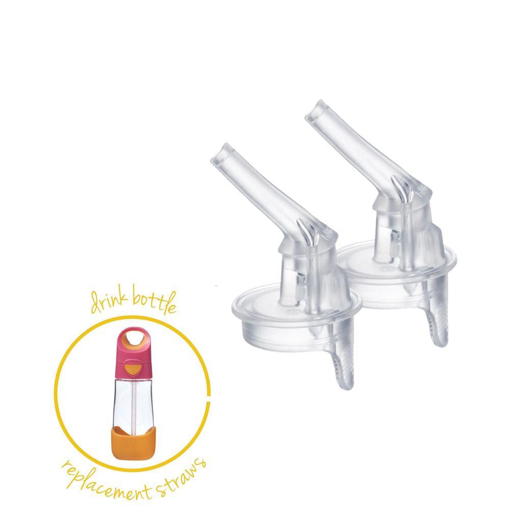 b.box Replacement Straws For Tritan Drink Bottle 450ml / 15oz | The Nest Attachment Parenting Hub
