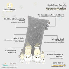 Baa Baa Sheepz Bed Time Buddy - Big Sheepz Grey | The Nest Attachment Parenting Hub