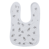 Baa Baa Sheepz Bib White | The Nest Attachment Parenting Hub
