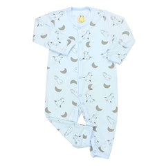 Baa Baa Sheepz Button Long Sleeve Romper – Blue Moon Sheepz | The Nest Attachment Parenting Hub