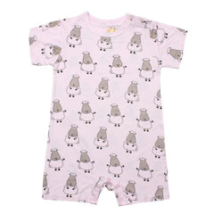 Baa Baa Sheepz Short Sleeve Romper- Big Sheep | The Nest Attachment Parenting Hub