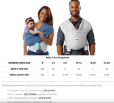 Baby K'tan Active Yoga - Heather Coral | The Nest Attachment Parenting Hub