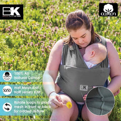 Baby K'tan Breeze - Charcoal | The Nest Attachment Parenting Hub